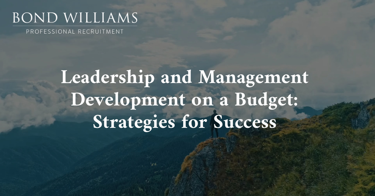 Leadership And Management Development On A Budget: Strategies For 