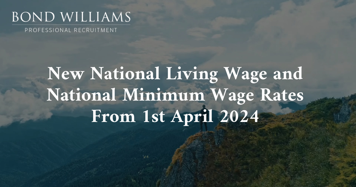 New National Living Wage and National Minimum Wage Rates From 1st April ...