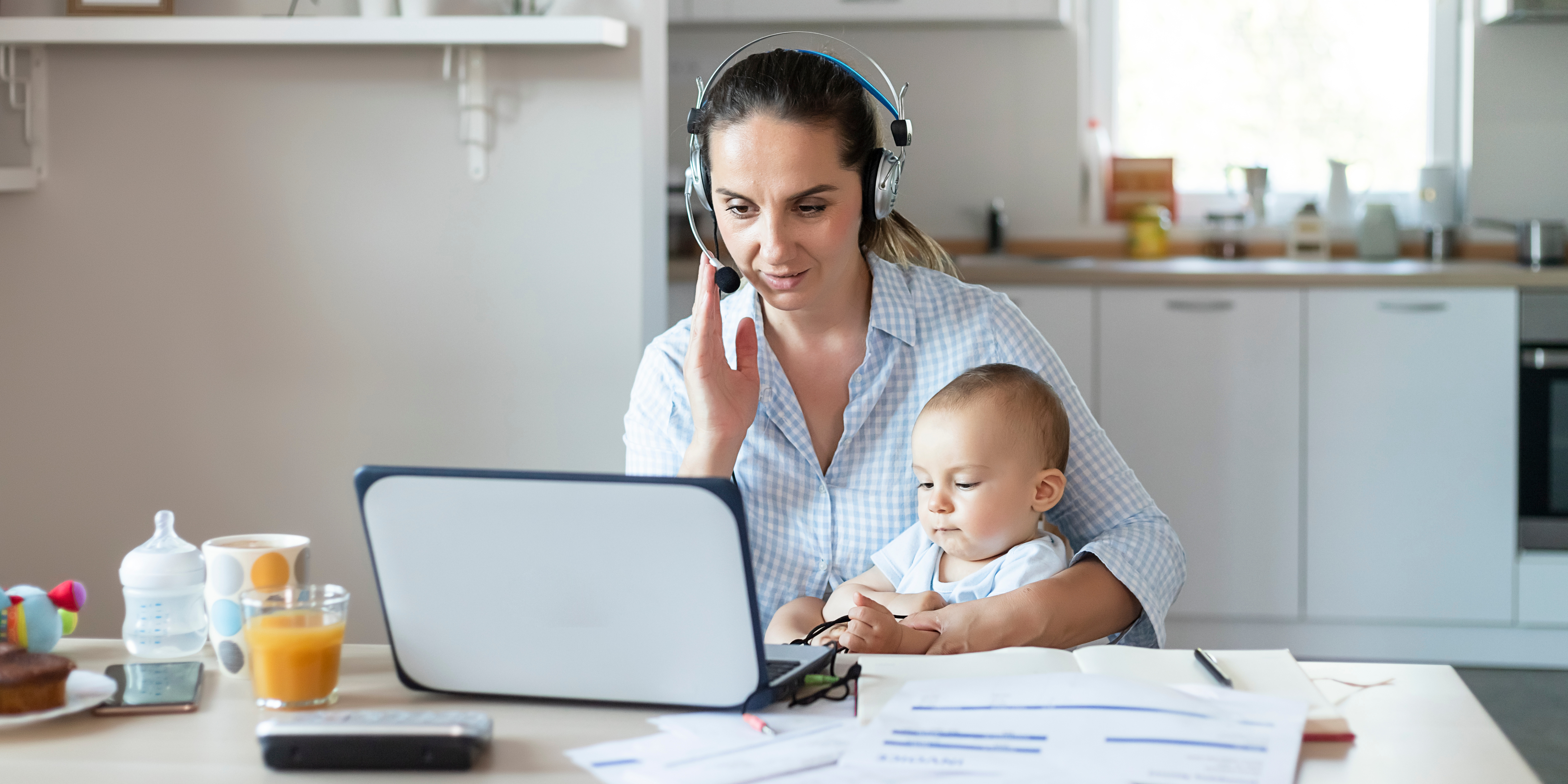 Juggling Work and Childcare Stress