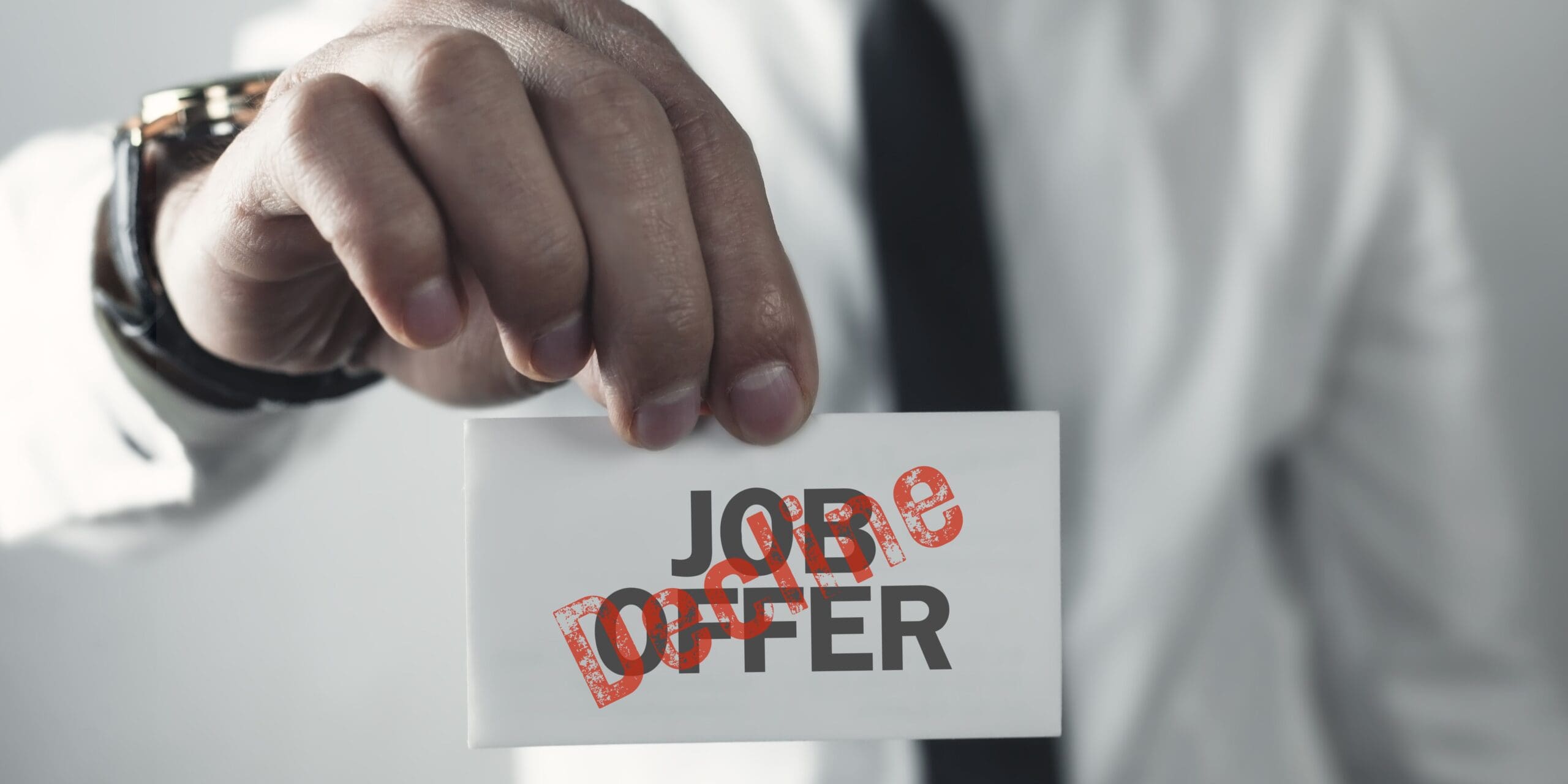 How to Decline a Job Offer Professionally